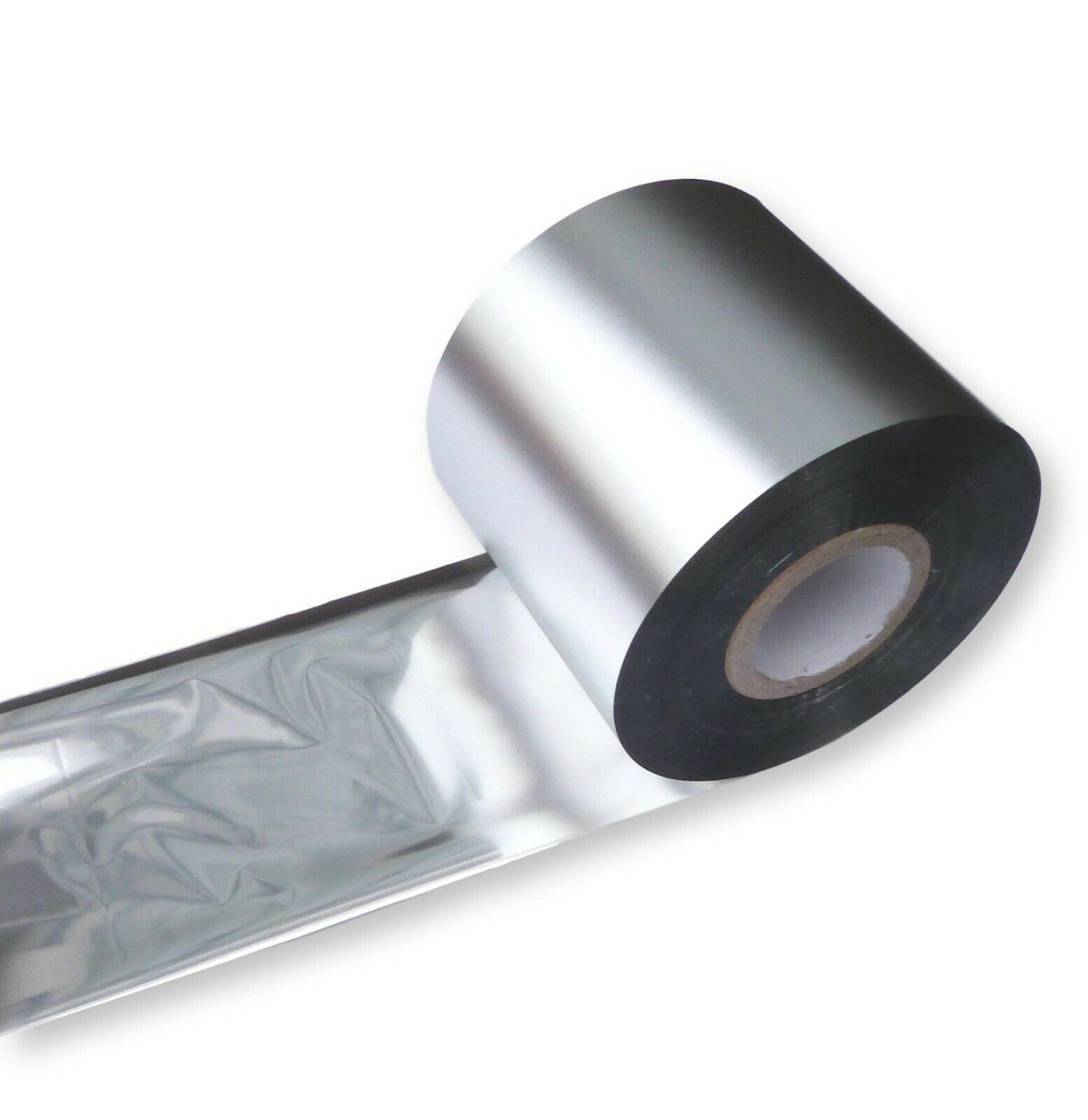 roll of silver foil